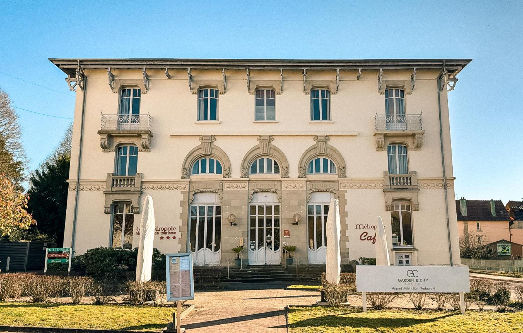 Garden & City Luxeuil Ex Le Metropole Et Les Thermes Ngoại thất bức ảnh