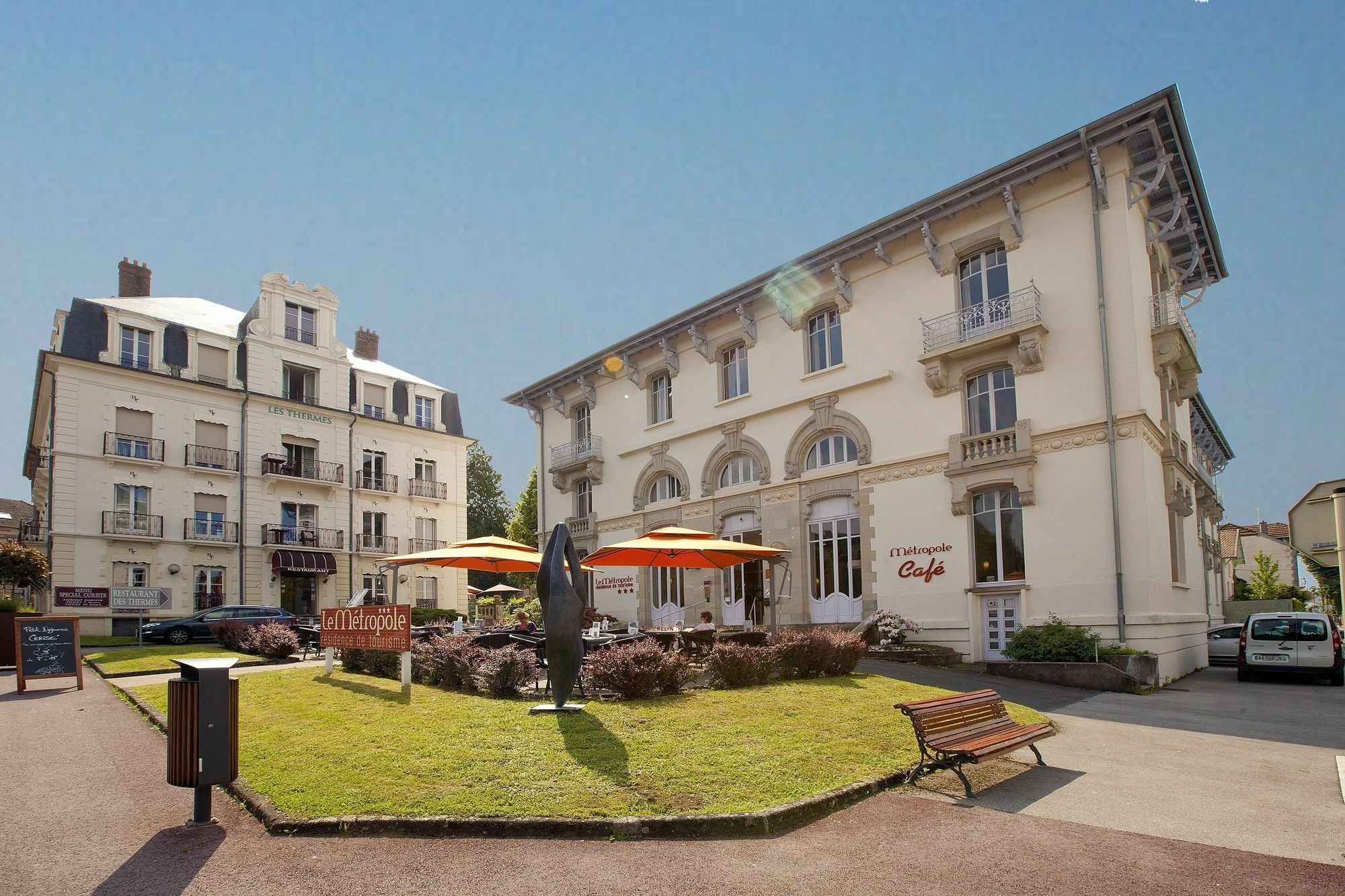 Garden & City Luxeuil Ex Le Metropole Et Les Thermes Ngoại thất bức ảnh